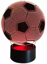 Zd98 Dekoratyvinė LED lempa, futbolo kamuolio formos