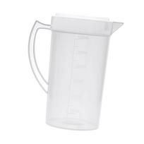 Water Pitcher Cold Hot Kettle Ice Tea Kettle Clear Beverage Pitcher Heat Resistant Tea Juice Jug for Hot Cold Water Juice