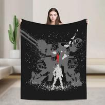 Metal Gear Solid Blanket Soft Plush Throw for Living Room Flannel Bedspread Perfect Sofa Bed Cover for Gamers 40x50in
