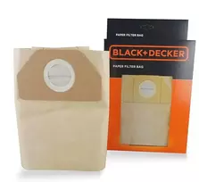 Black & Decker Black_Decker Dulkių siurblio maišelis Juodas & Decker 41828, 15 l, 5 vnt.