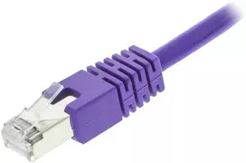 Deltaco STP-62P, 2 m, Cat6, F/UTP (FTP), RJ-45, RJ-45, Violetinis