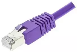 Deltaco STP-610P, 10 m, Cat6, F/UTP (FTP), RJ-45, RJ-45, violetinis