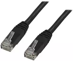 Deltaco TP-620S, 20 m, Cat6, RJ-45, RJ-45, juodas