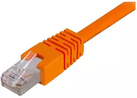 Deltaco STP-60-OR, 0,5 m, Cat6, RJ-45, RJ-45, oranžinis