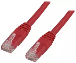 Deltaco TP-610R, 10 m, Cat6, RJ-45, RJ-45, raudonas