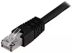 Deltaco STP-67S, 7 m, Cat6, F/UTP (FTP), RJ-45, RJ-45, juodas