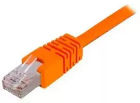 Deltaco STP-607-OR, 0,75 m, Cat6, F/UTP (FTP), RJ-45, RJ-45, oranžinis