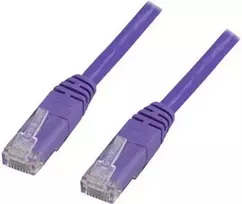 Deltaco TP-63P, 3 m, Cat6, RJ-45, RJ-45, violetinis