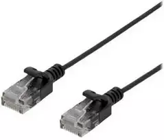 Deltaco UUTP-1402, 1,5 m, Cat6, U/FTP (STP), RJ-45, RJ-45, juodas