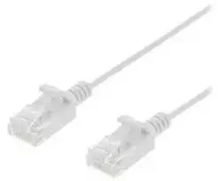 Deltaco UUTP-1413, 2 m, Cat6, U/FTP (STP), RJ-45, RJ-45, baltas