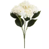 Dirbtinių hortenzijų puokštė, ivory