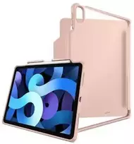 ITSKINS HYBRID SOLID FOLIO dėklas, skirtas iPad Air 2020 (4. kartos)®. Rožinio aukso spalvos.