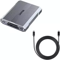 Unitek Skaitytuvas kart pamięci CF Express, SD/Micro SD, USBA 10Gbs + HUB
