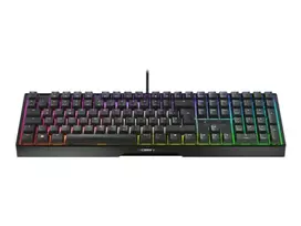 Klaviatūra Cherry XTRFY TAS MX 3.1 RGB su laidu (DE) MX2A Raudona sw