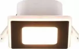 DELIGHT Trio Nimbus 653410132 ąselė įleidžiamas apatinis šviestuvas 1x5W LED 3000K 450lm IP44 juoda