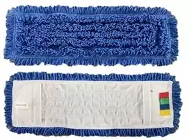 CleanRoom kilpinė mikropluošto grindų šluostė, mėlyna (40cm/50cm) - 50cm