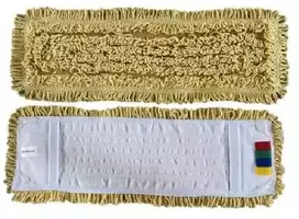 CleanRoom kilpinė mikropluošto grindų šluostė, geltona (40cm/50cm) - 40cm