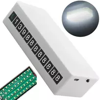Numerio laikiklis su LED apšvietimu