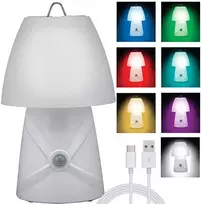 Pakabinamas šviestuvas Vaikiška LED naktinė lempa su judesio jutikliu ir RGB apšvietimu