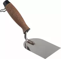 AW-Tools AWTOOLS MŪRININKO MENTELĖ IŠ NERŪDIJANČIO PLIENO 120mm SU KORKINE RANKENA 1706