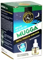 Kasetė „Mugga“ uodų atbaidymo skysčio papildymas 45 naktys 35 ml
