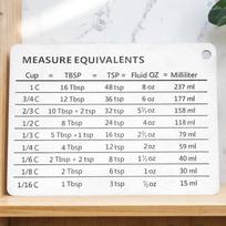 Digital Kitchen Scale 430 Steel Magnetic Baking Conversion Chart for Refrigerator Common Measurement Units sidabras