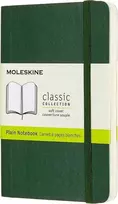 Moleskine Notepad 9x14 sklandžiai mirtos žalia