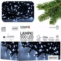 Extralink | LED žibintai | 500 l šalto vandens šildytuvas, ilgis 3 + 25 m, skirtas naudoti viduje/lauke