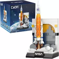CaDA NASA statybinių blokų paroda SLS Artemis kosminė raketa 197 dienos