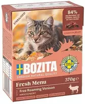 BOZITA Fresh Menu Sterilized Elniena - šlapias kačių maistas - 370g