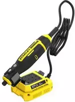 Tiesinis šlifuoklis Stanley SFMCE030B-XJ; 18 V (be akumuliatoriaus ir pakrovėjo)