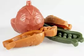 Duvo+ DARŽOVIŲ KANDELIAI DARŽOVIŲ DRAUGAI „S“ 6 cm 60 vnt. (pakuotėje yra 60 vnt. x 3)
