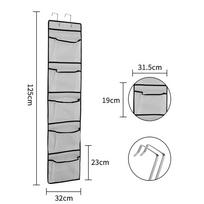 5/10 Pockets Hanging Bag with 2/4 Hooks Closet Holder Space Saving Storage Bag  for Home Dorm 10 pockets with 4 hooks