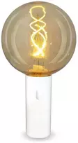 Nauja sodo stalo lempa „New Garden EDY BULB G125“ su baterija „Baltas“