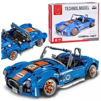 Jokomisiada Techniniai blokai 1816 dalių sportinis automobilis Cobra-427 ZA5307
