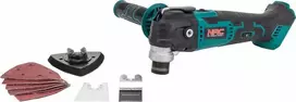 „Blaupunkt“ DAUGIAFUNKCINIS VYBĖJIMO ĮRANKIS BP5122 18V AKUMULIATORIUS 2AH+ADO
