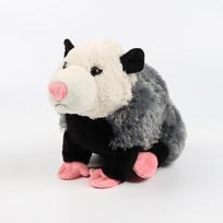 Oposumo pliušinis žaislas Billy Possum Minkštos žiurkėno lėlės Dekoracija Mielas gyvūnas Žiurkėnas Augintinis Pelė Kimštas Gimtadienio šventei Vaikų dovana