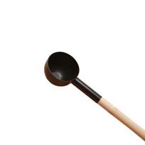 400ml Capacity Aluminum Sauna Ladle Sauna Accessory Wooden Handle Ladle
