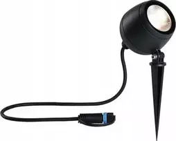 Paulmann prožektorius Plug & Shine KIKOLO LED sodo prožektorius 7,2W 60 laipsnių. 460lm 3000K IP65 24V antracitas