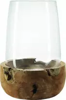 Leonardo Leonardo - Žibintas su tikmedžio pagrindu 45 cm Terra