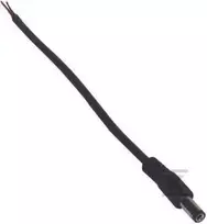 Nextec DC KIŠTUKAS 2,1 X 5,5 SU 15 cm kabeliu