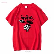 Nervous Records Promo T Shirt Classic Hip Hop long or short sleeves vintage Washed Slightly Casual graphic Stretched Versatile S