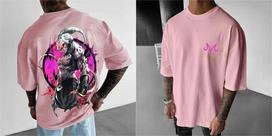 2026 Broly Dragon Ball Loose Fit T Shirt Unisex  Anime Muscle Graphic Tee Streetwear Ink Splash Demon Horns Cotton Casual Streetwear 4XL