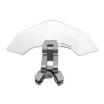 Motorcycle Universal Clear Adjustable Windscreen Extension Wind Deflector Windshield For Kawasaki BMW Ducati Honda Yamaha Suzuki gryna