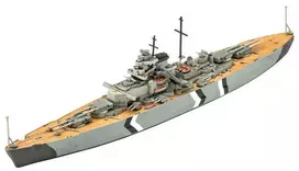 Revell Bismarck mūšinio laivo dovanų rinkinys 1:700 & 1:1200 su dažais