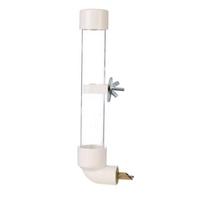 130ML Birds Water Dispenser Automatic Hangable Pet Birds Water Bottle Transparent Visibility Firing Pin Birds Drinking Fountain balta