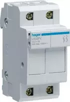 Hager Modulinis saugiklio pagrindas PV 2P 10x38mm 32A 1000V DC L502PV