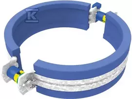 Wavin CLAMP AS+110 SU EPDM SANIT Mėlynas
