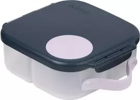 B.BOX - Mini pietų dėžutė su skyreliais, indigo rožinė