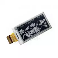 E-paper 2.13' 250x122px ekranas (be modulio), skirtas Raspberry Pi priedėliams, Waveshare 12672